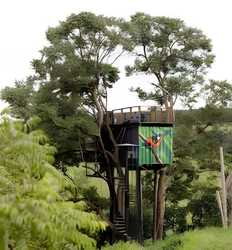 Bangalô Luxuoso na Natureza - Cabana Home